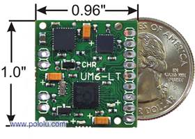 CHR-UM6-LT orientation sensor dimensions